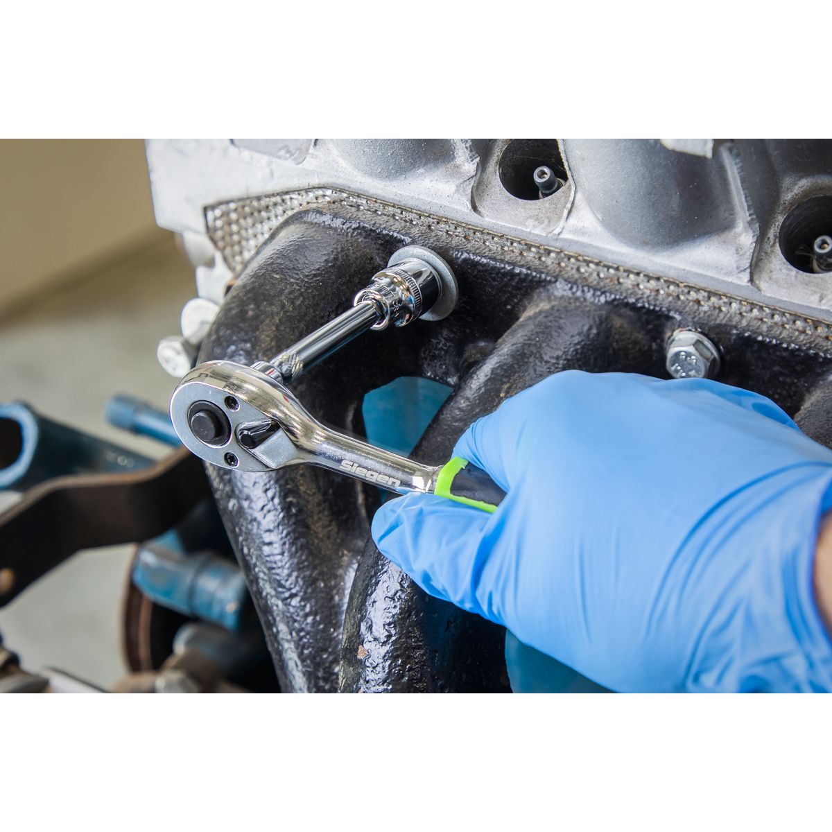 Sealey Socket Set 26pc 1/4"Sq Drive Metric - Image 6