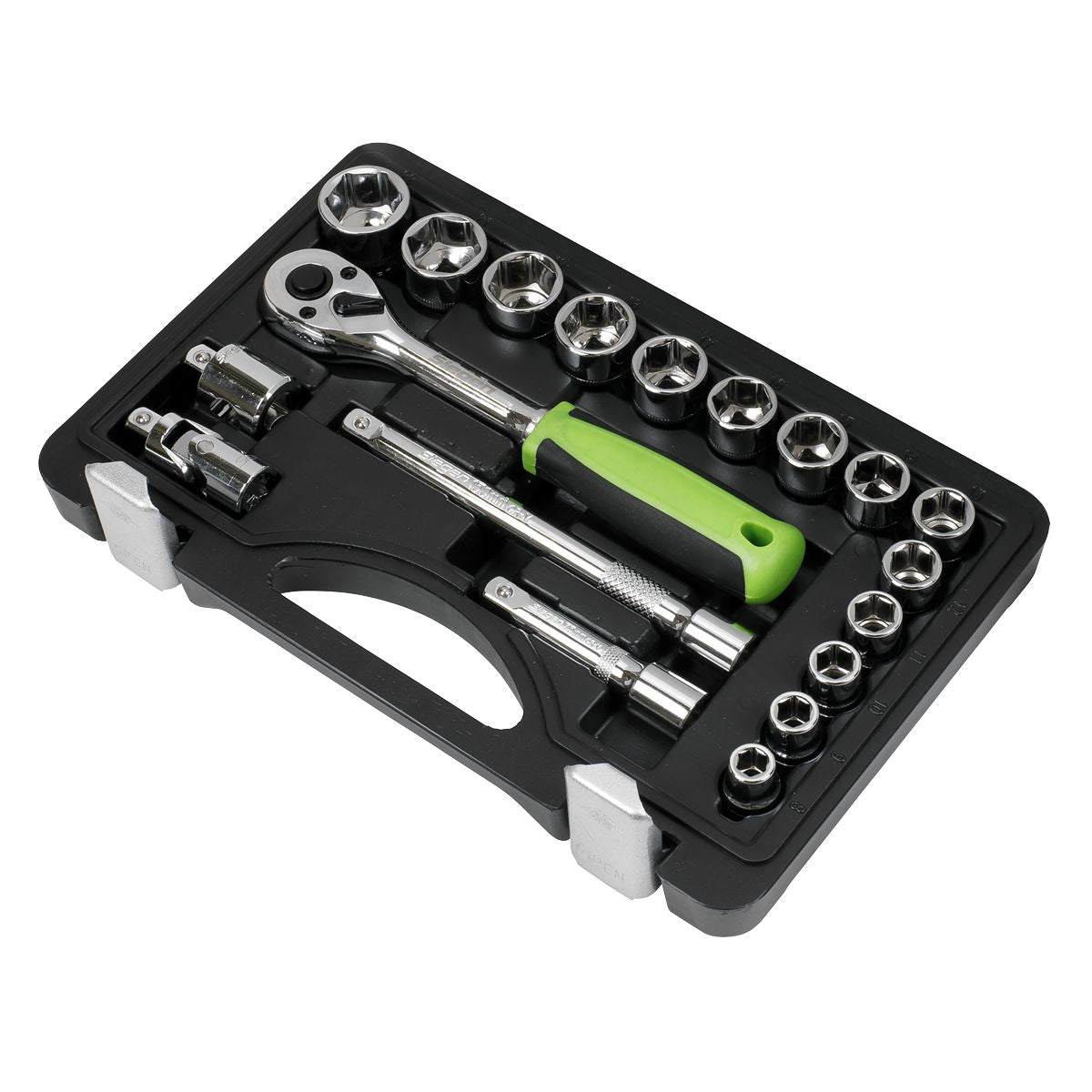 Sealey Socket Set 19pc 3/8"Sq Drive Metric - Image 10