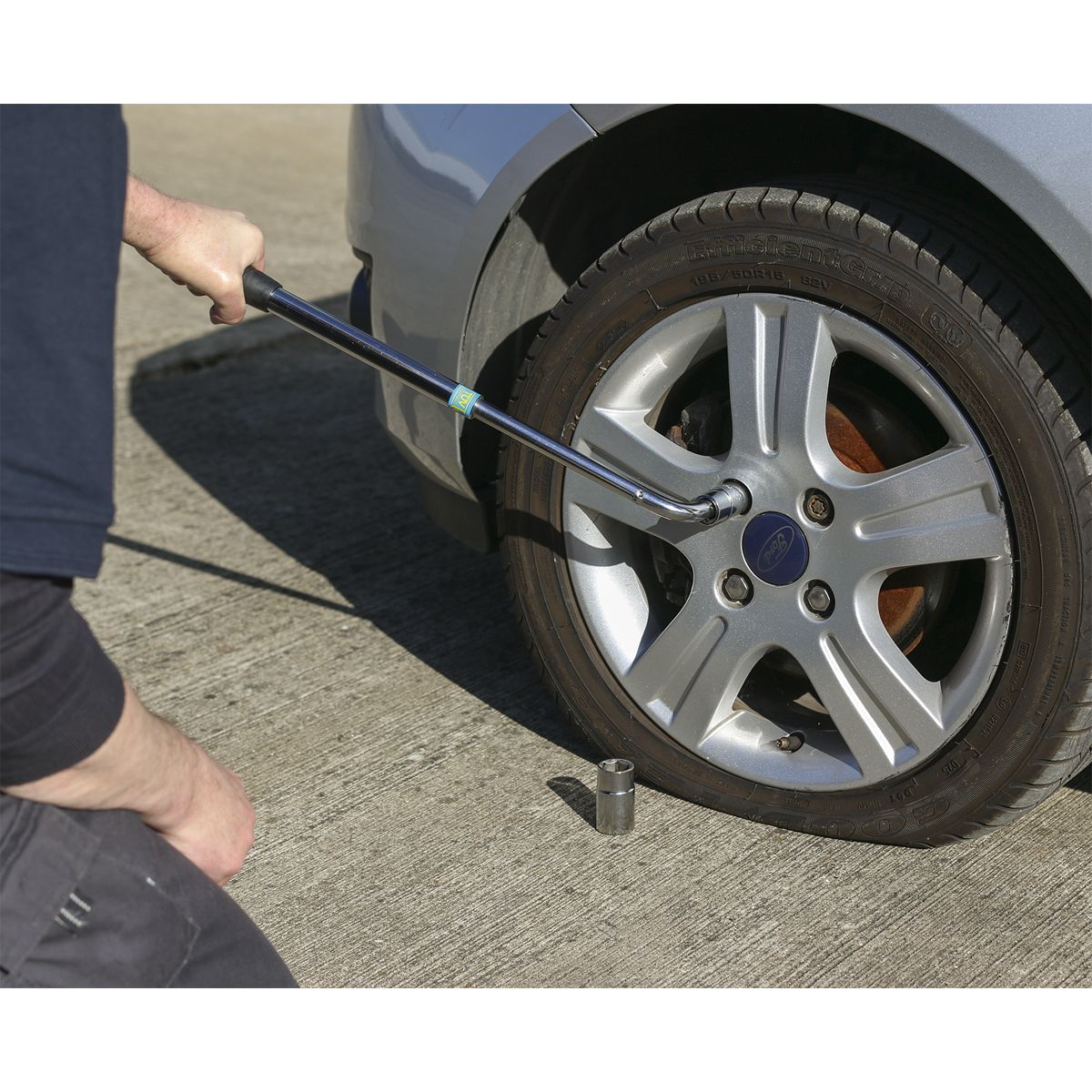 Sealey Extendable L-Bar Wrench Set 3pc 1/2"Sq Drive - Image 5