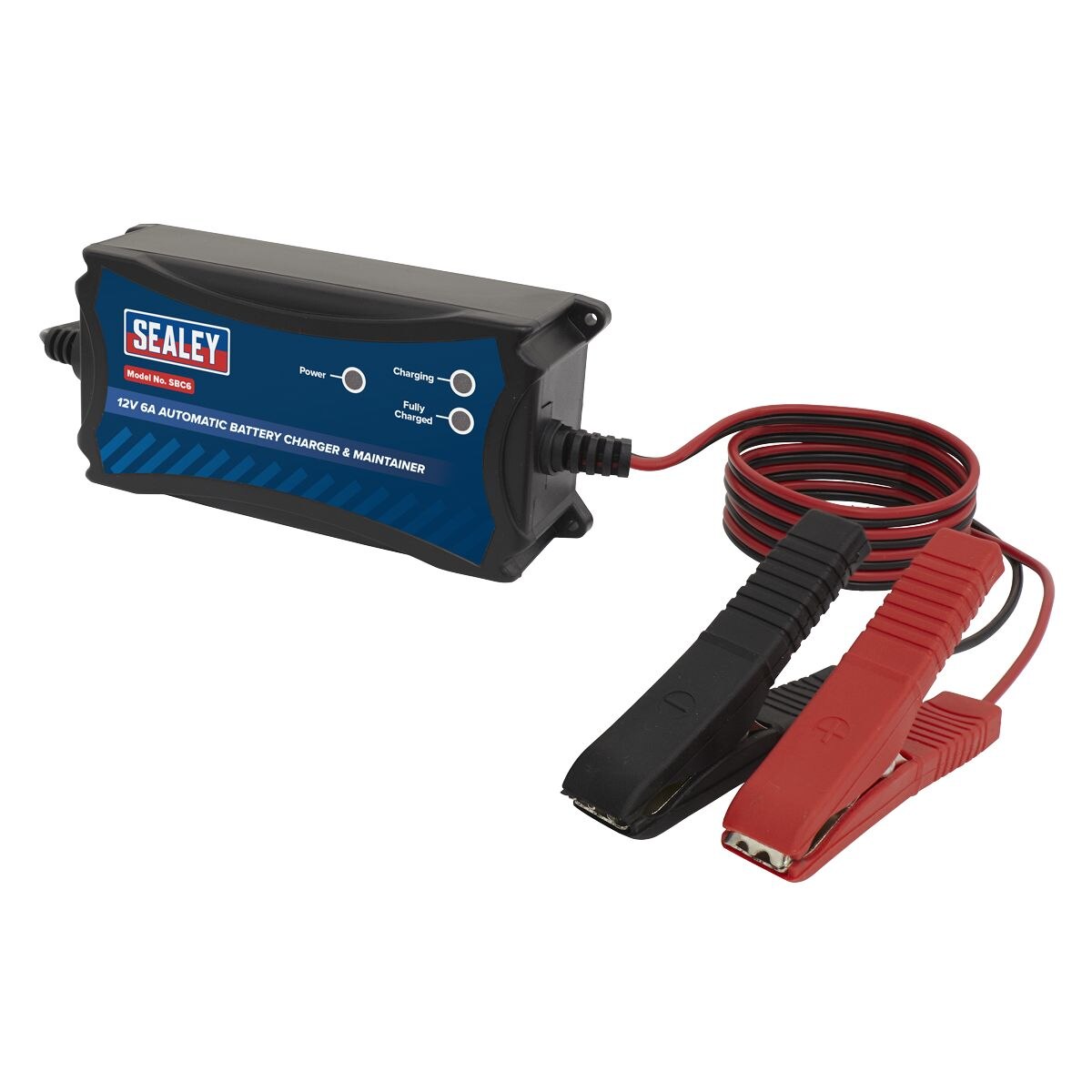 Sealey Battery Maintainer Charger 12V 6A Fully Automatic - Image 2