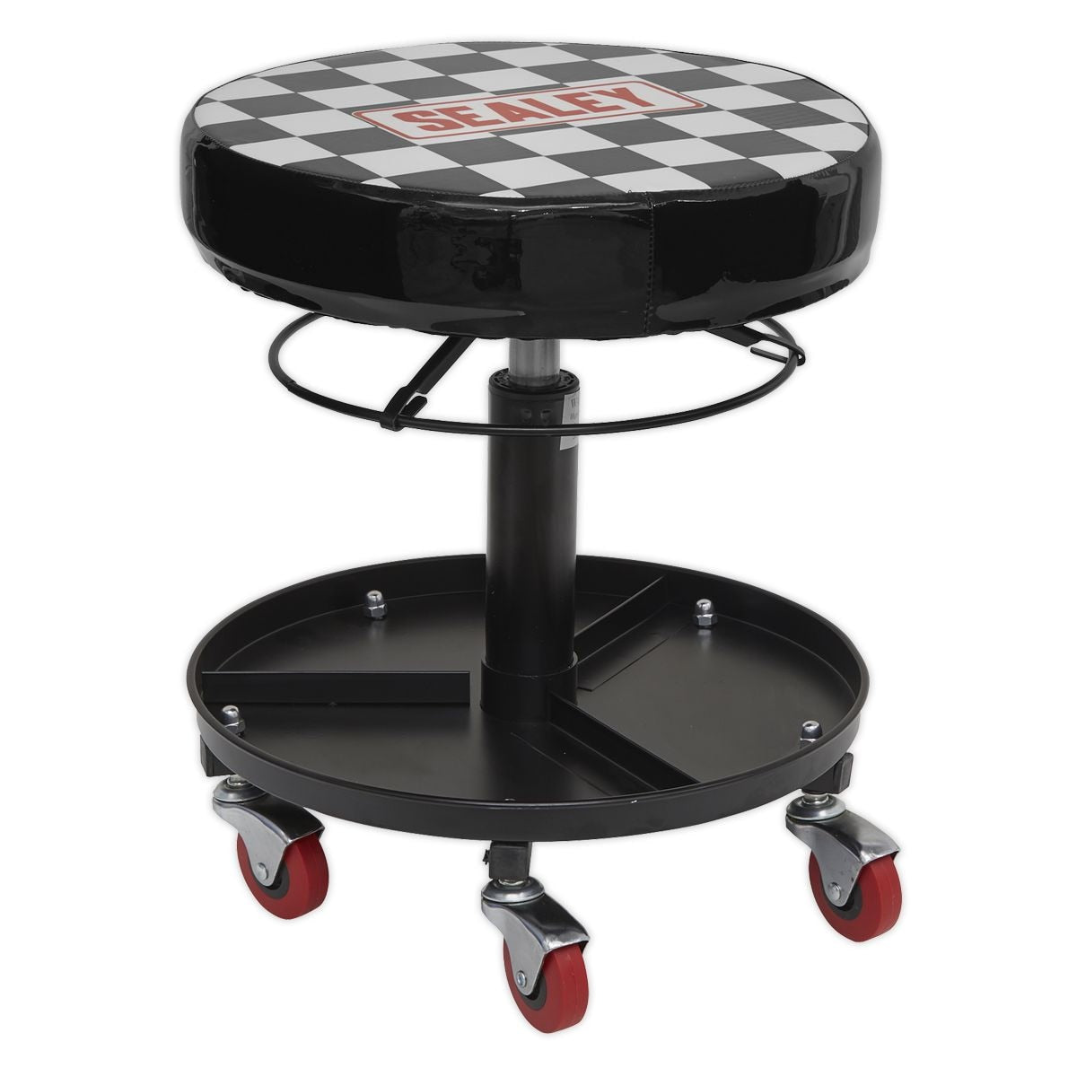 Sealey Pneumatic Mechanic's Seat - Image 1