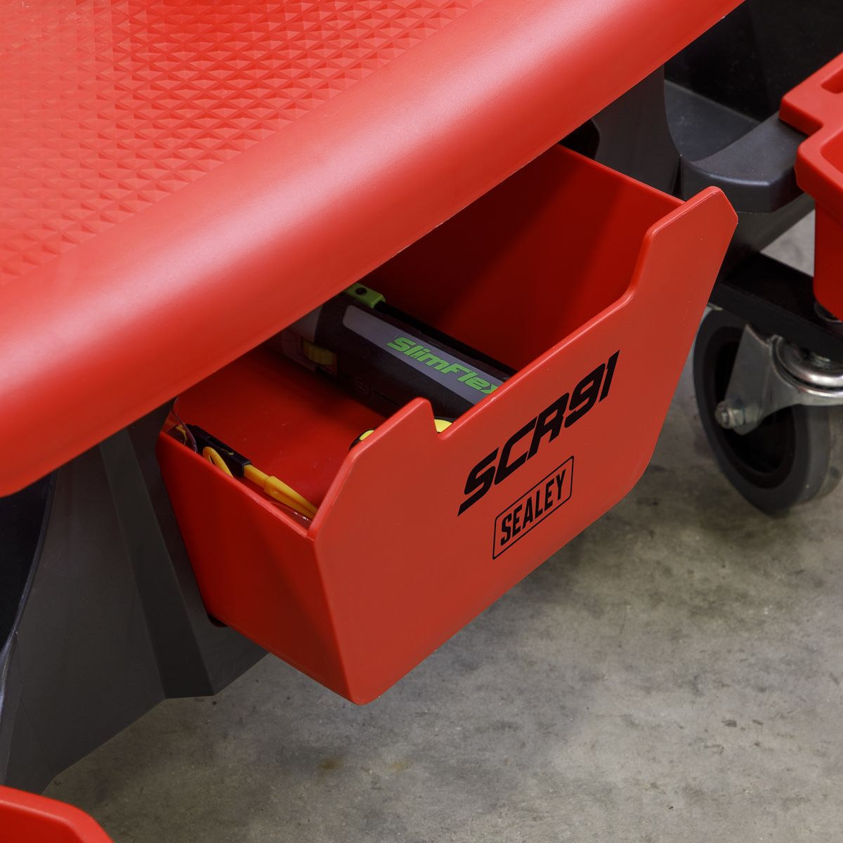 Sealey Mechanic's Detailing Utility Seat - Image 2