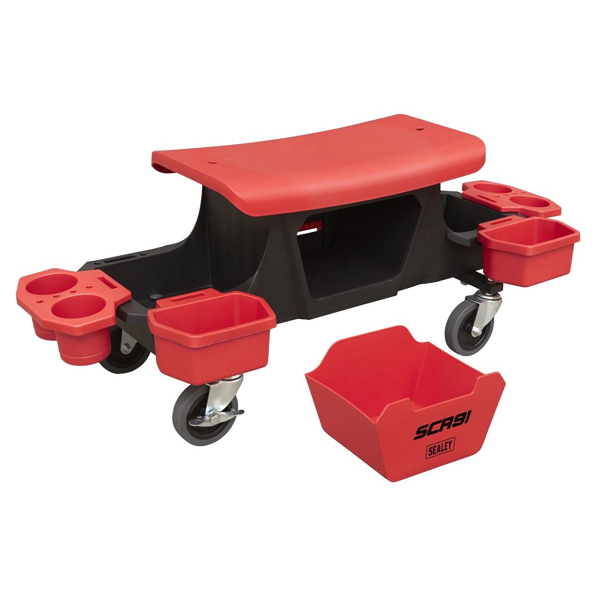 Sealey Mechanic's Detailing Utility Seat - Image 7