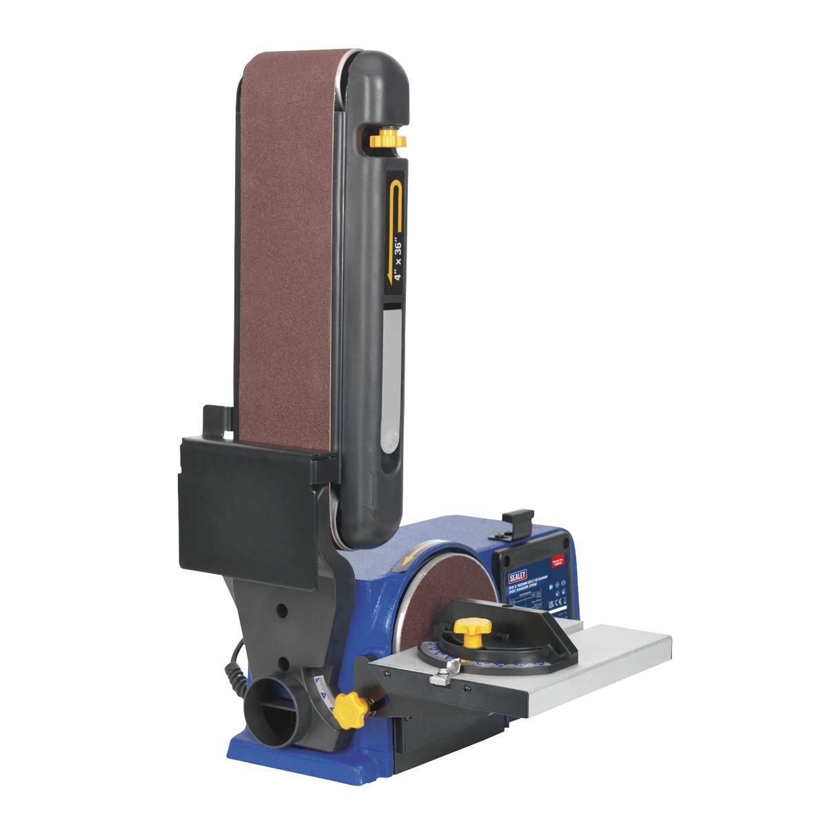 Sealey Belt/Disc Sander 915 x 100mm/150mm 370W/230V - Image 10