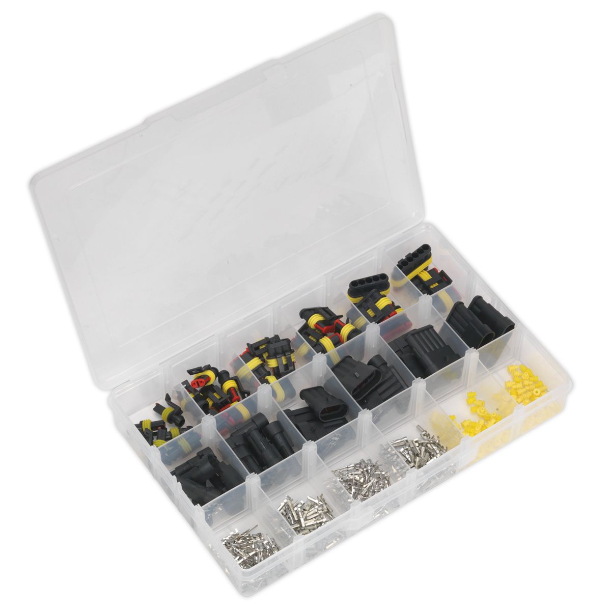 Sealey Superseal Male & Female Connector Assortment 350pc - Image 1