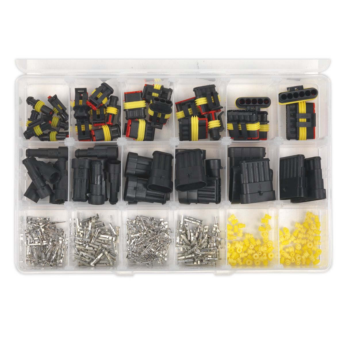 Sealey Superseal Male & Female Connector Assortment 350pc - Image 4