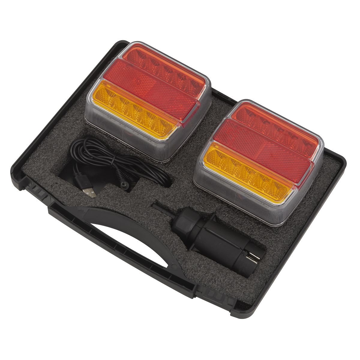 Sealey Wireless SMD LED Trailer Light Set 2pc - Image 3