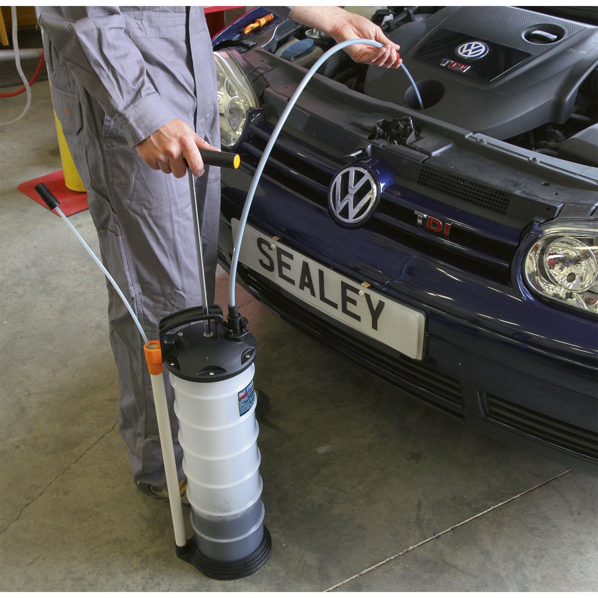 Sealey Vacuum Oil & Fluid Extractor Manual 6.5L - Image 3