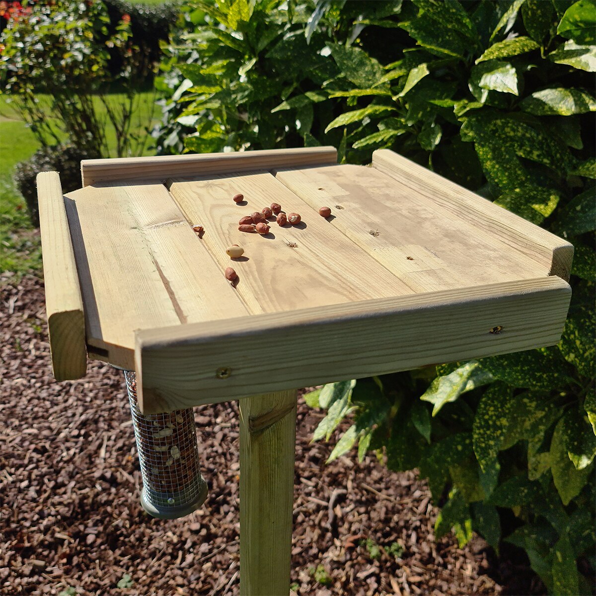 Churnet Valley Wooden Bird Table - Image 5