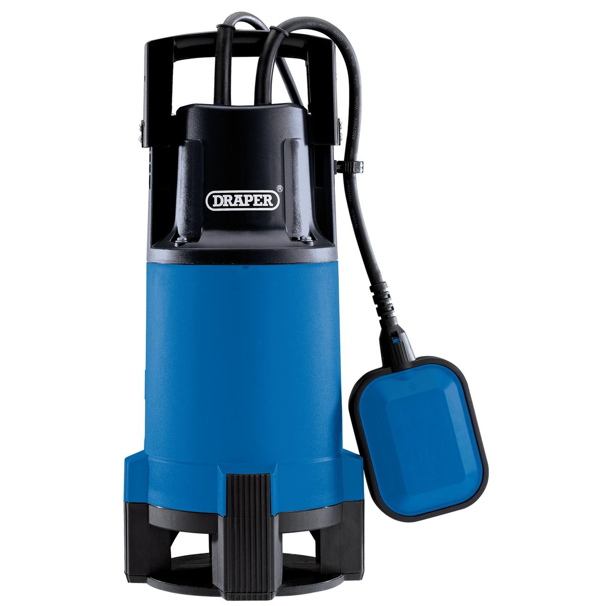 Draper 110V Submersible Dirty Water Pump with Float Switch, 216L/min, 750W - Image 2