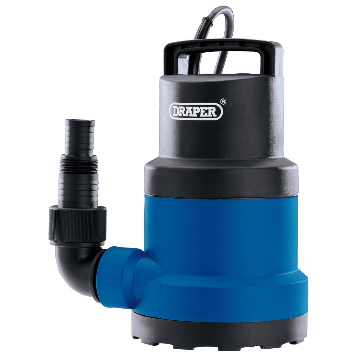 Draper Submersible Clean Water Pump, 108L/min, 250W - Image 1