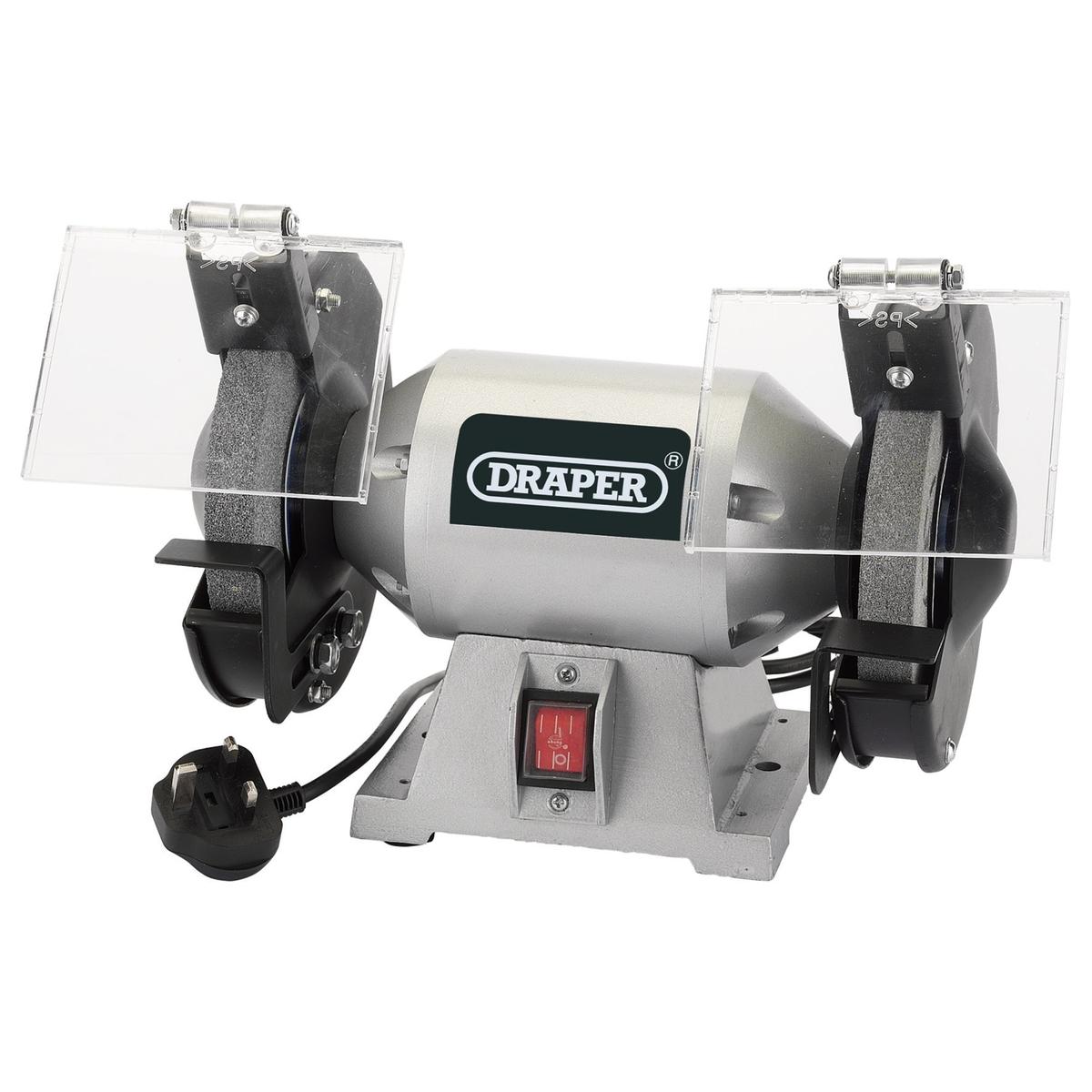 Draper Bench Grinder, 150mm, 250W - Image 2