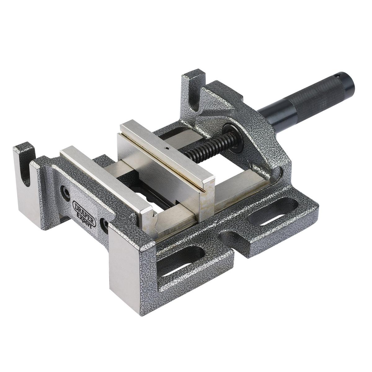 Draper 3 Way Drill Press Vice, 100mm - Image 1