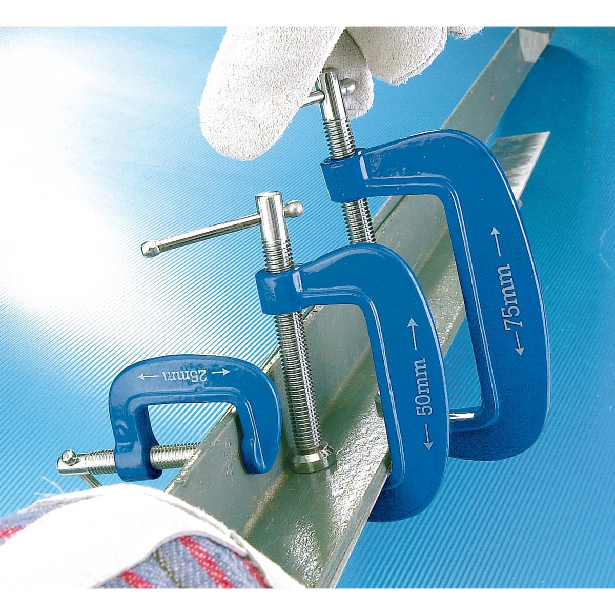 Draper C Clamp Set (3 Piece) - Image 2