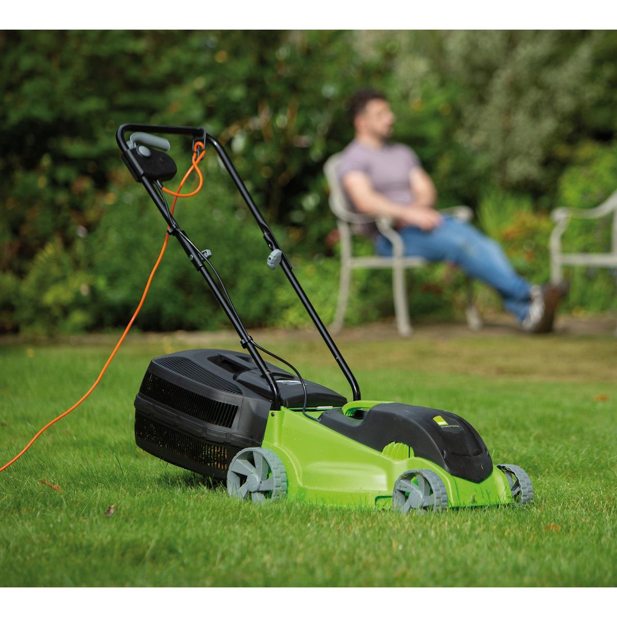 Draper Storm Force 230V Lawn Mower, 320mm, 1200W - Image 3
