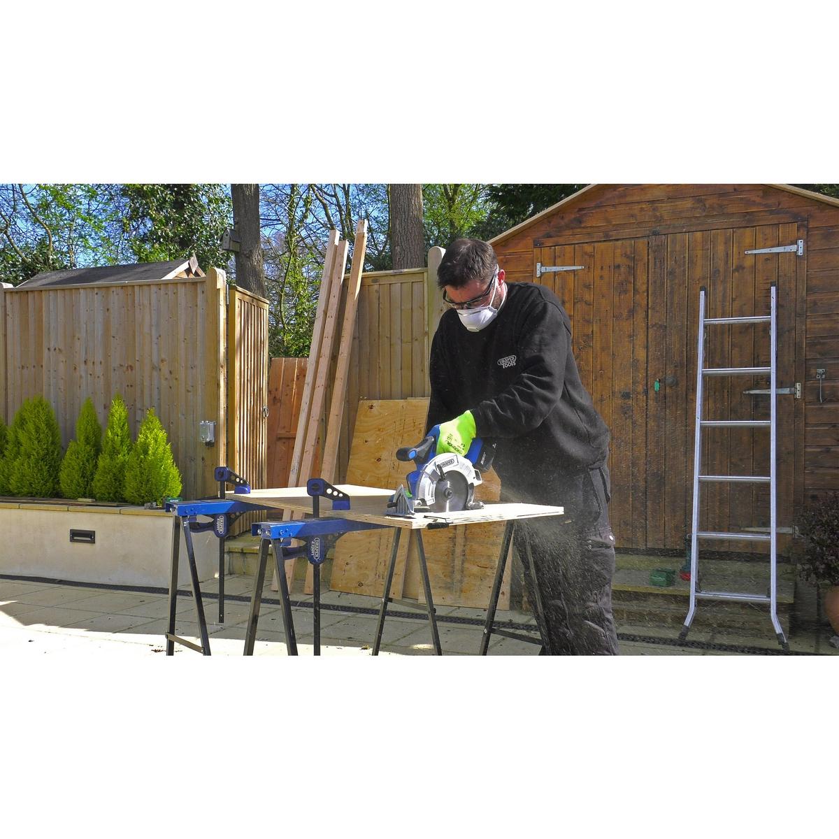 Draper D20 20V Brushless Circular Saw - Bare Unit - Image 4