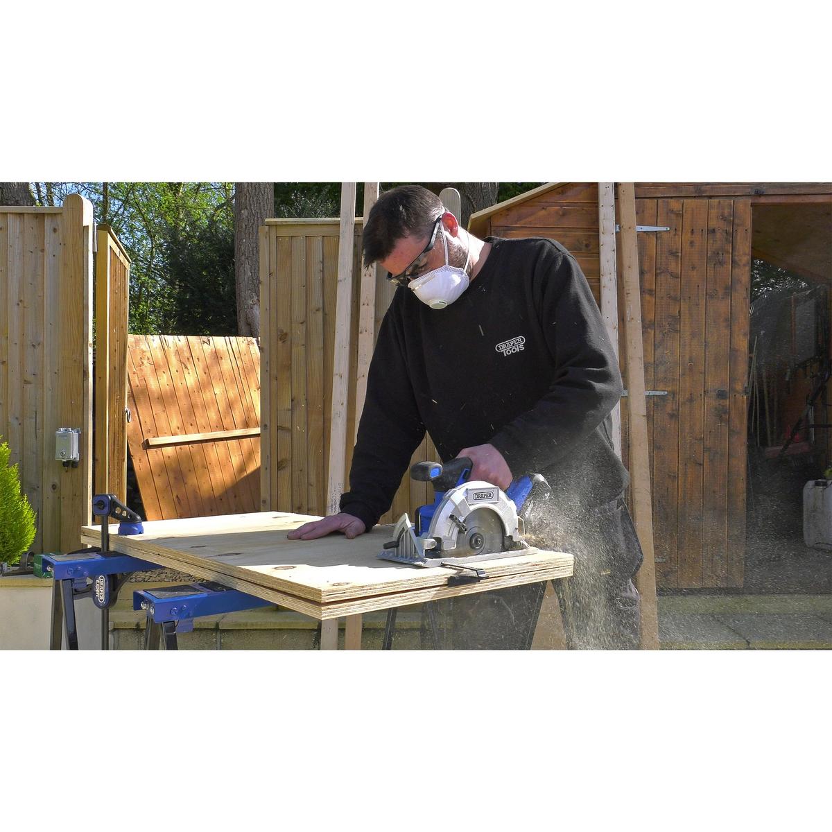 Draper D20 20V Brushless Circular Saw - Bare Unit - Image 5