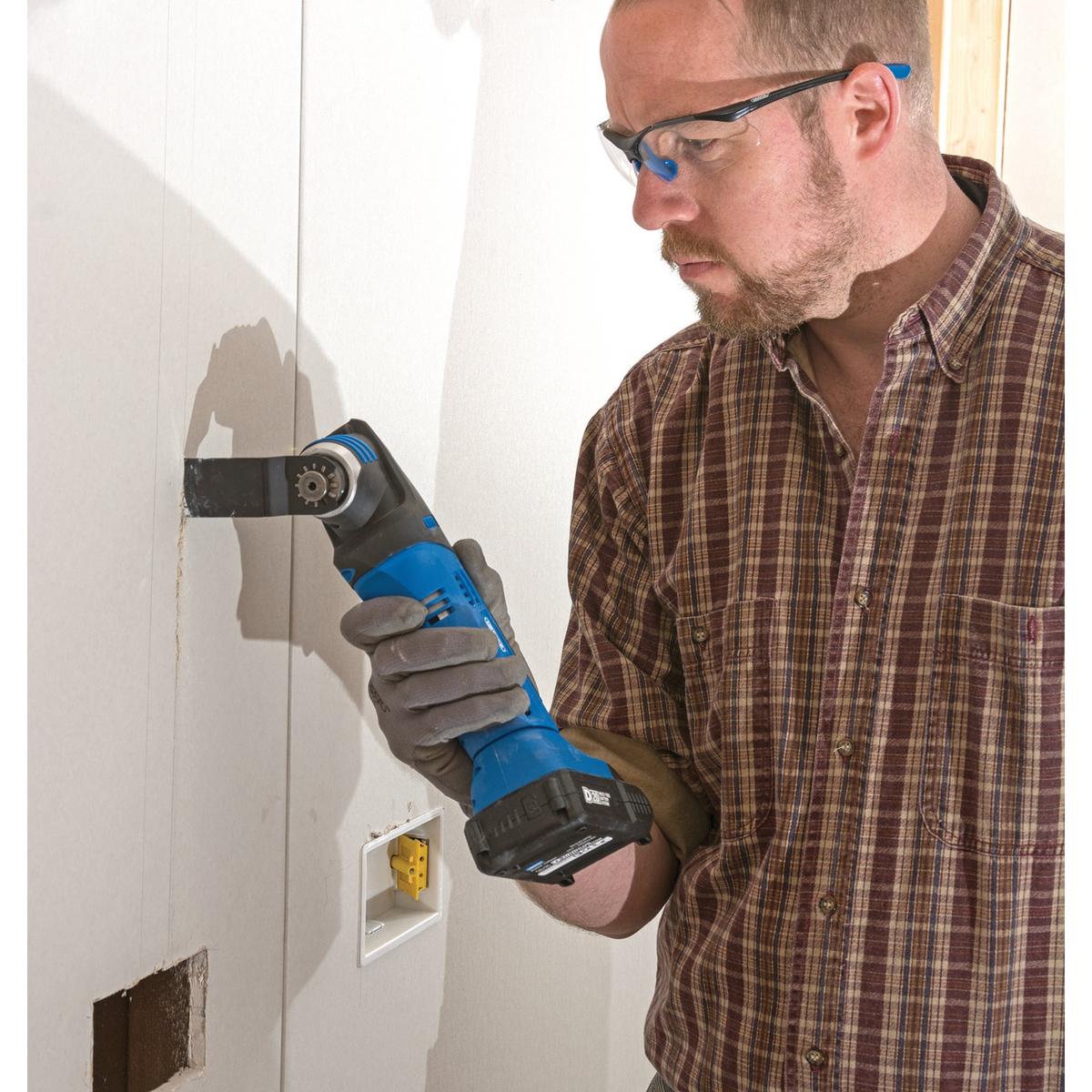 Draper D20 20V Oscillating Multi-Tool, 1 x 2.0Ah Battery, 1 x Charger (9 Piece) - Image 5