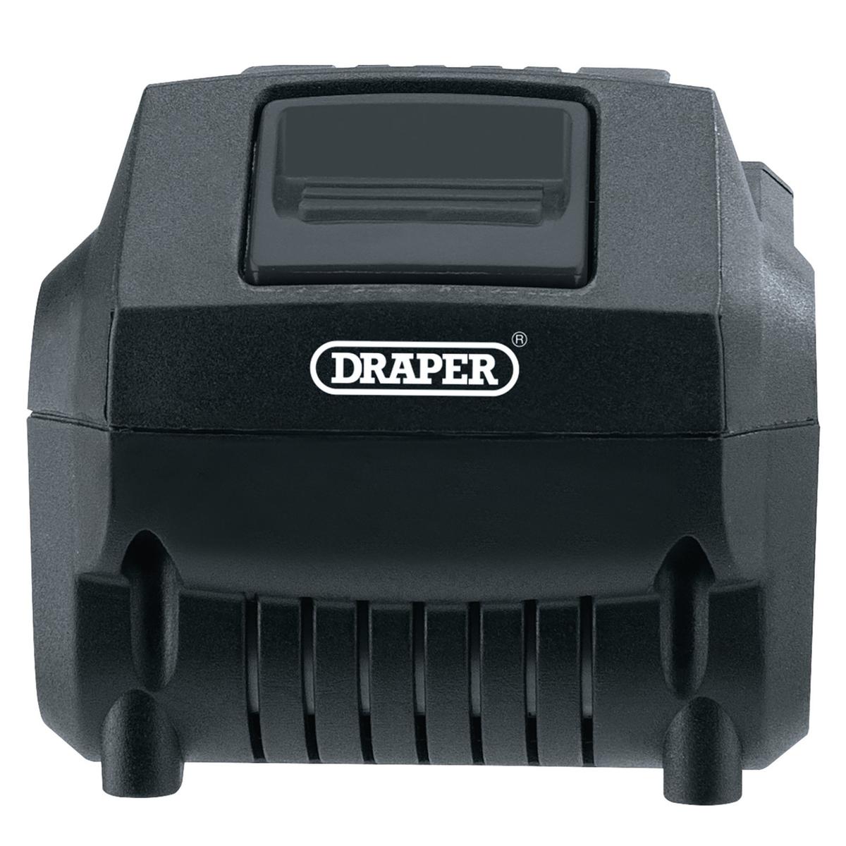 Draper D20 20V Li-ion Battery, 4.0Ah - Image 2