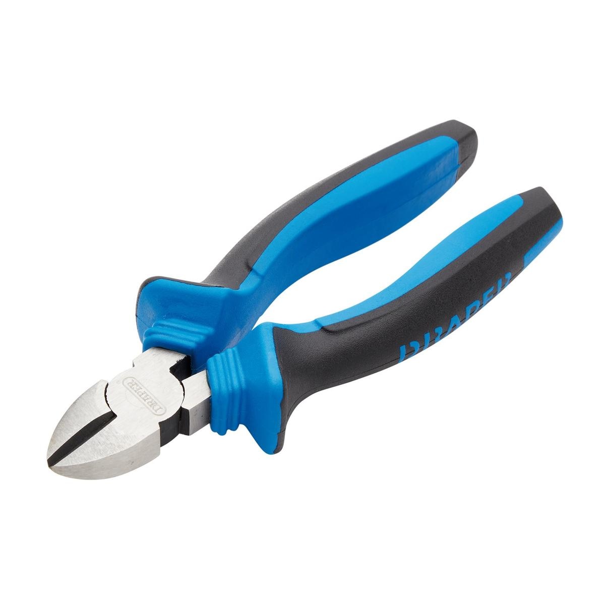 Draper Soft Grip Diagonal Side Cutter, 160mm - Image 1