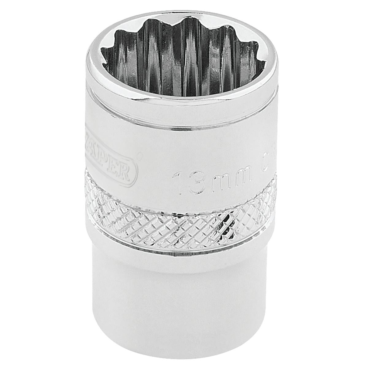 Draper HI-TORQ 12 Point Socket, 3/8" Sq. Dr., 13mm - Image 1