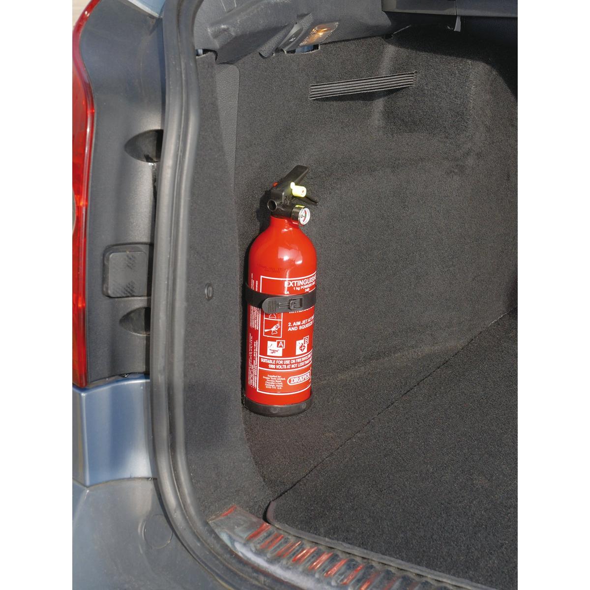 Draper Dry Powder Fire Extinguisher, 1kg - Image 4