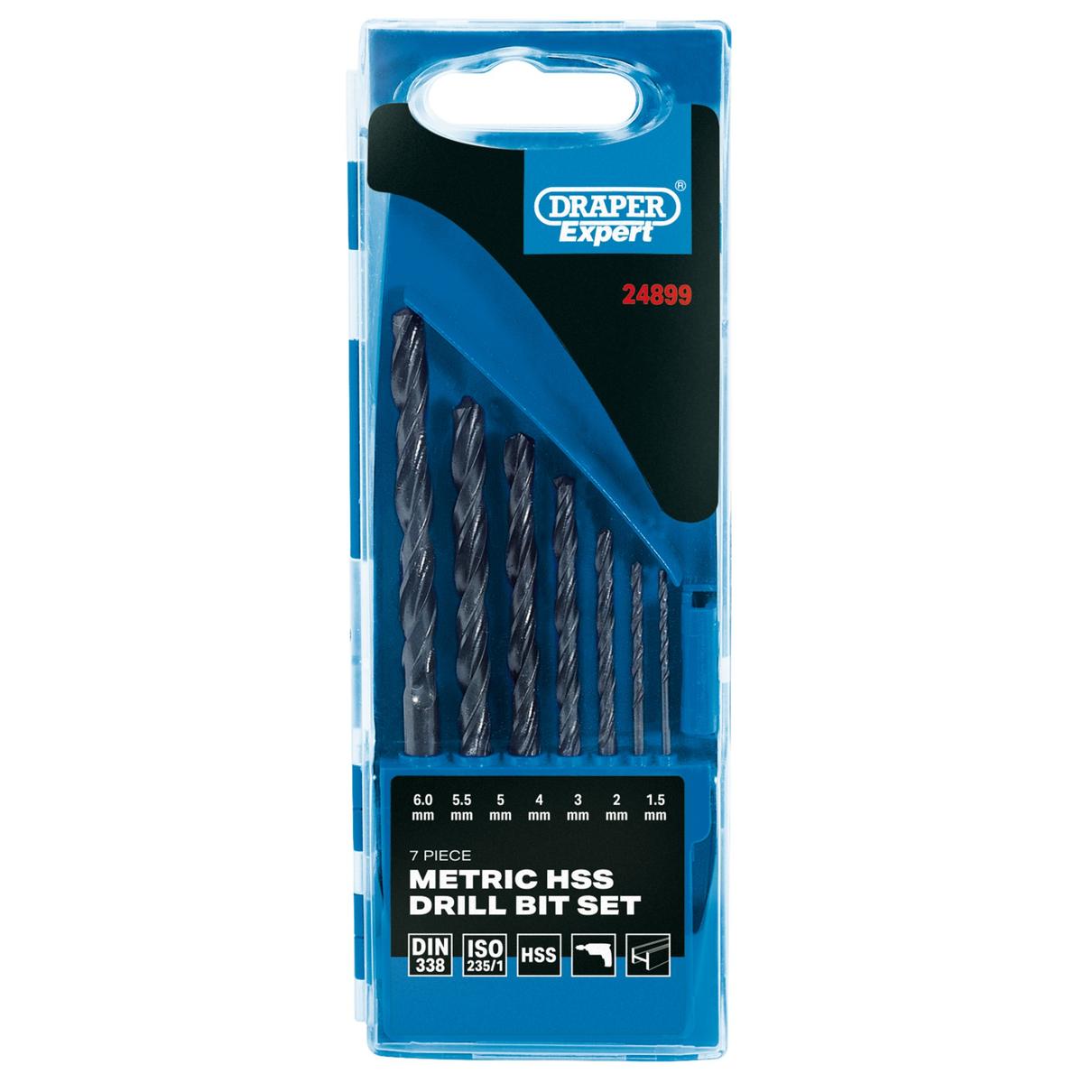 Draper Metric HSS Drill Set (7 Piece) - Image 1