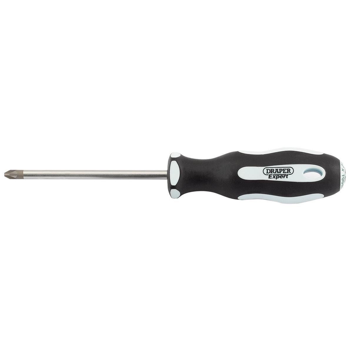 Draper PZ TYPE Soft Grip Screwdriver, No.2 x 100mm - Image 1