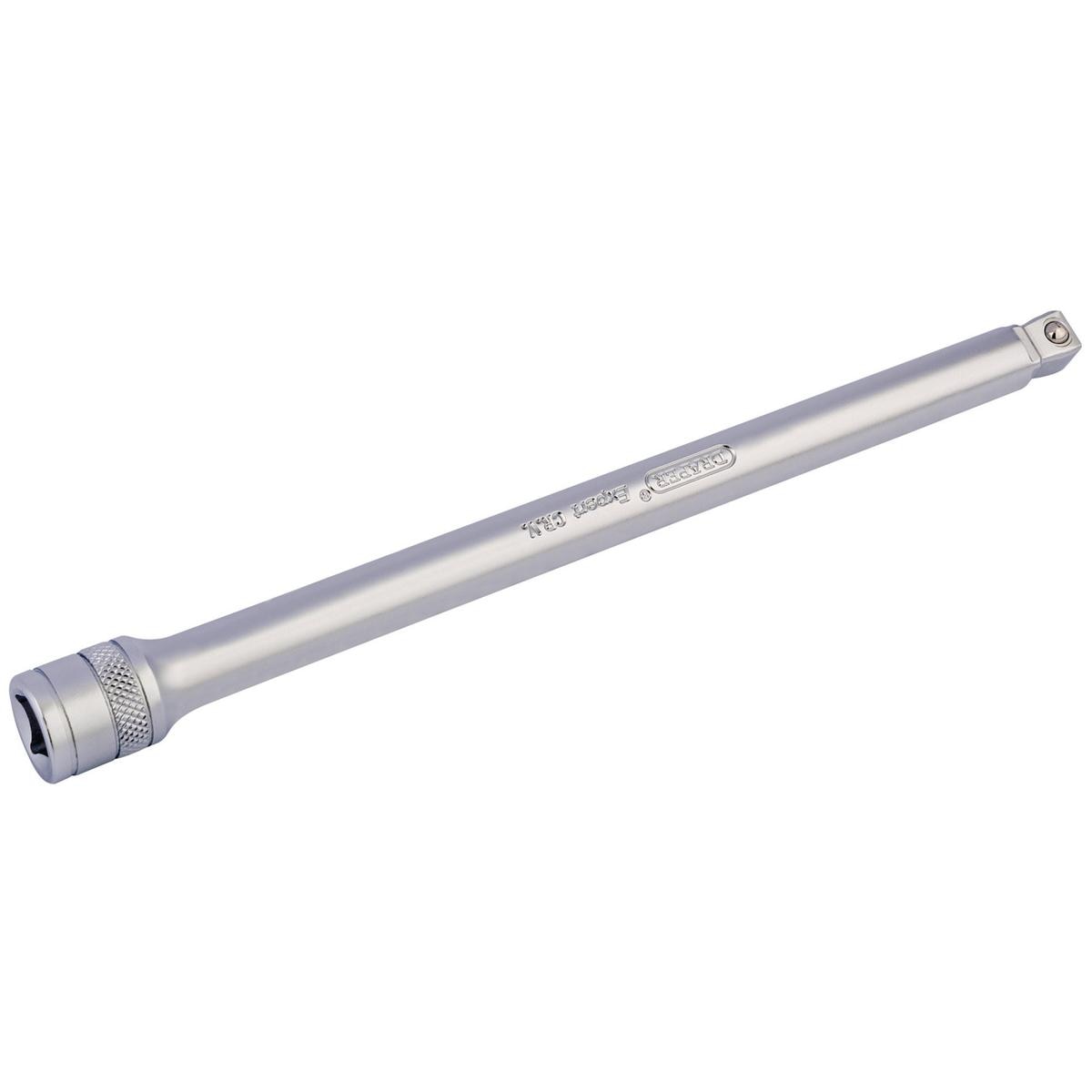 Draper Satin Chrome Wobble Extension Bar, 3/8" Sq. Dr., 200mm - Image 1