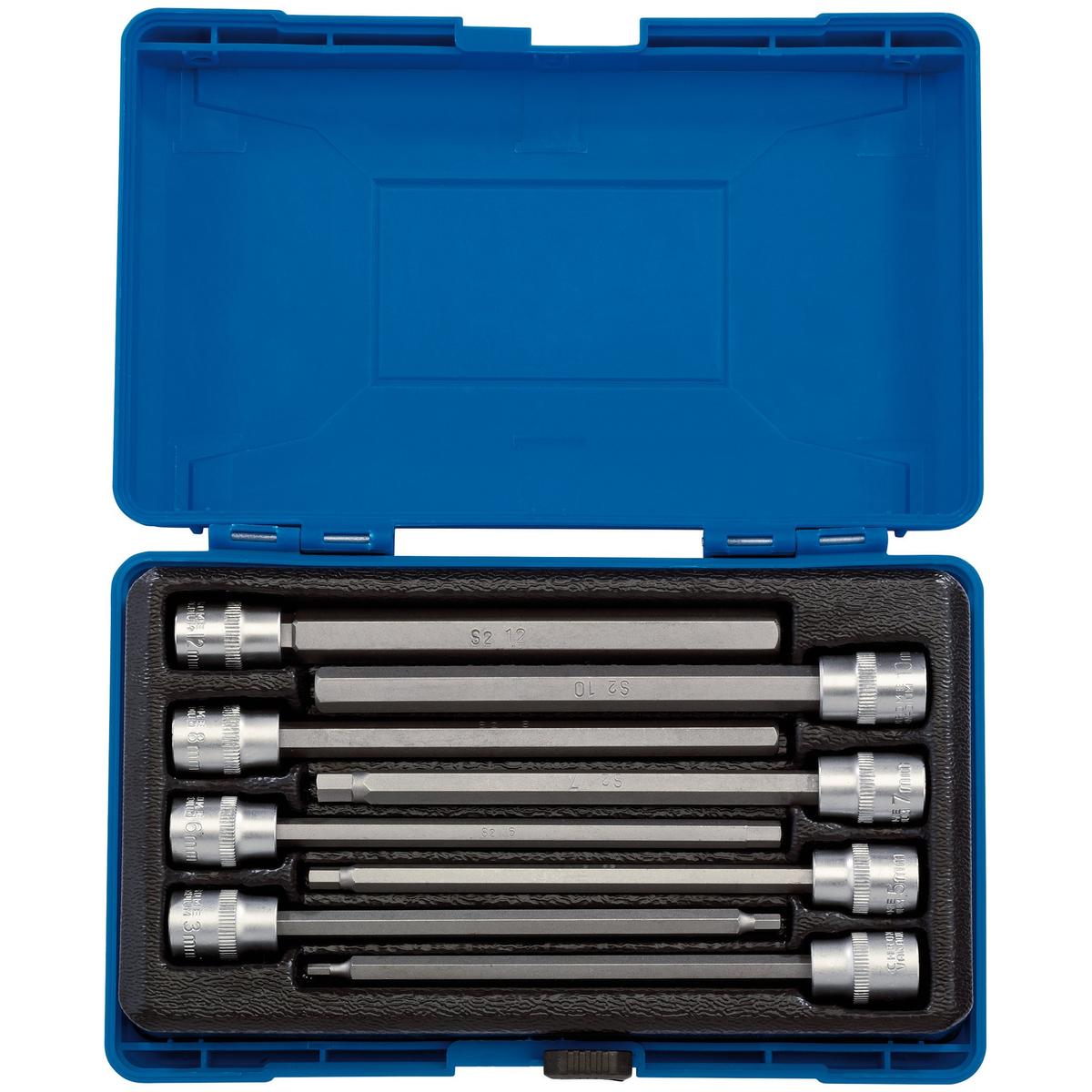 Draper Hexagonal Socket Bit Set, 3/8" Sq. Dr. (8 Piece) - Image 1