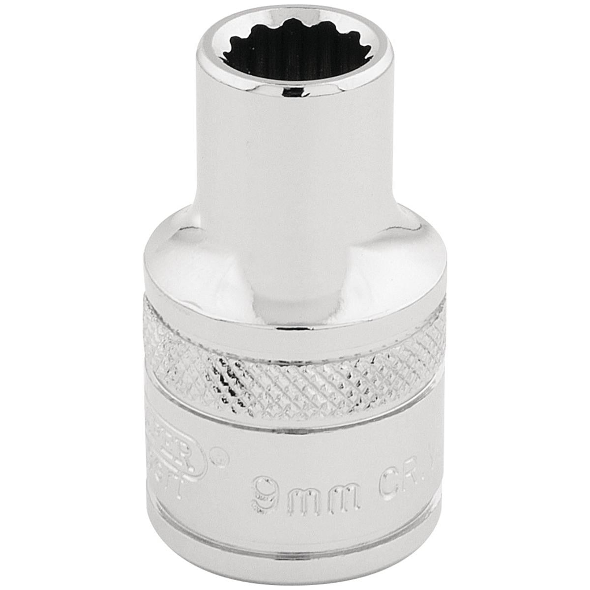 Draper HI-TORQ 12 Point Socket, 1/2" Sq. Dr., 9mm - Image 1