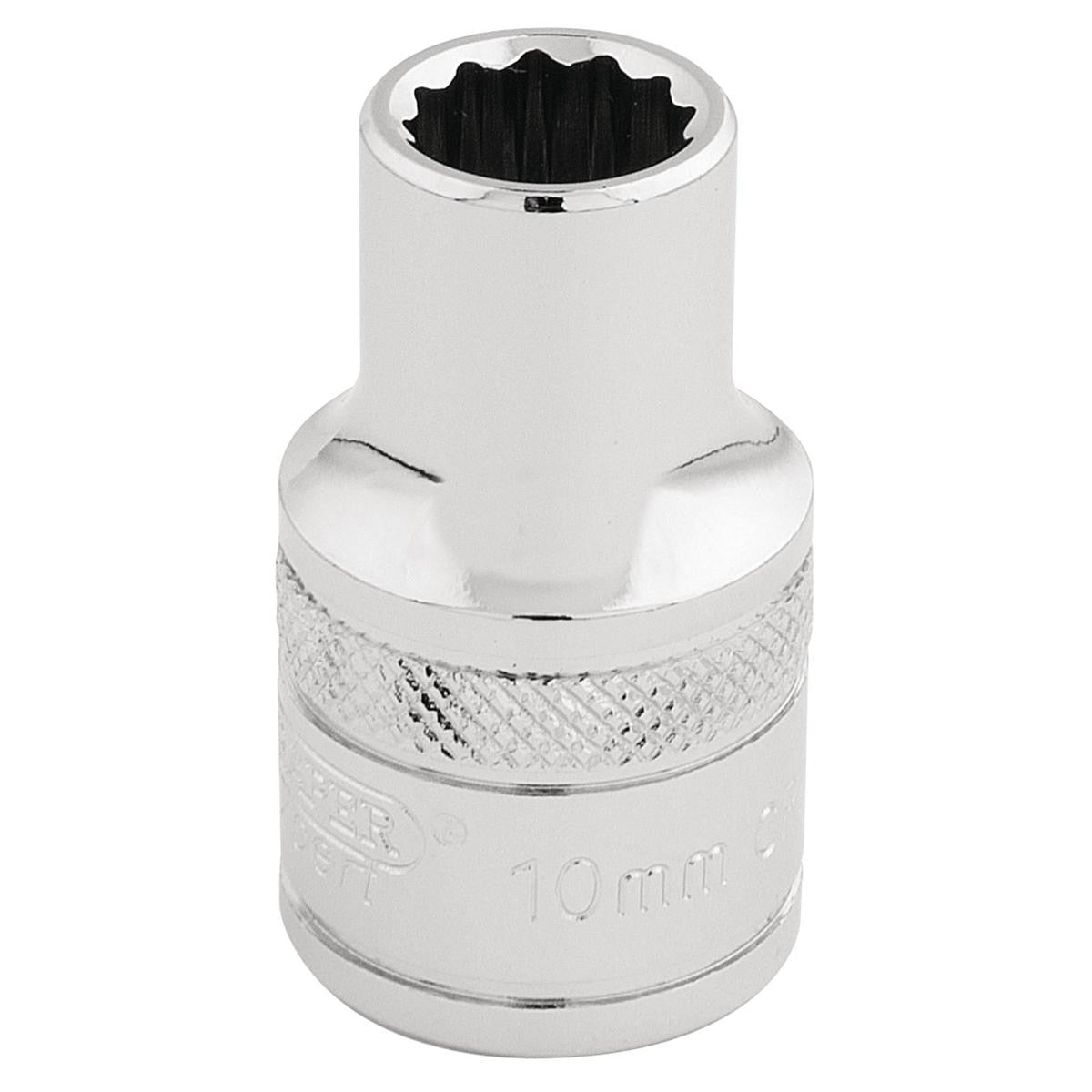 Draper HI-TORQ 12 Point Socket, 1/2" Sq. Dr., 10mm - Image 1