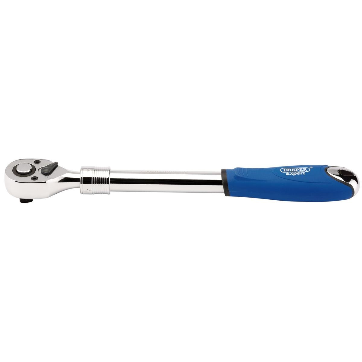 Draper 72 Tooth Extending Reversible Ratchet, 1/2" Sq. Dr. - Image 1