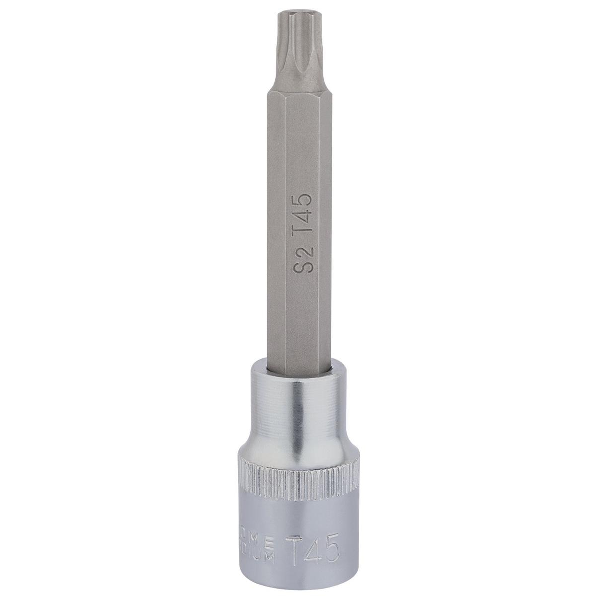 Draper TX-STAR Socket Bit, 1/2" Sq. Dr., T45 x 100mm - Image 1