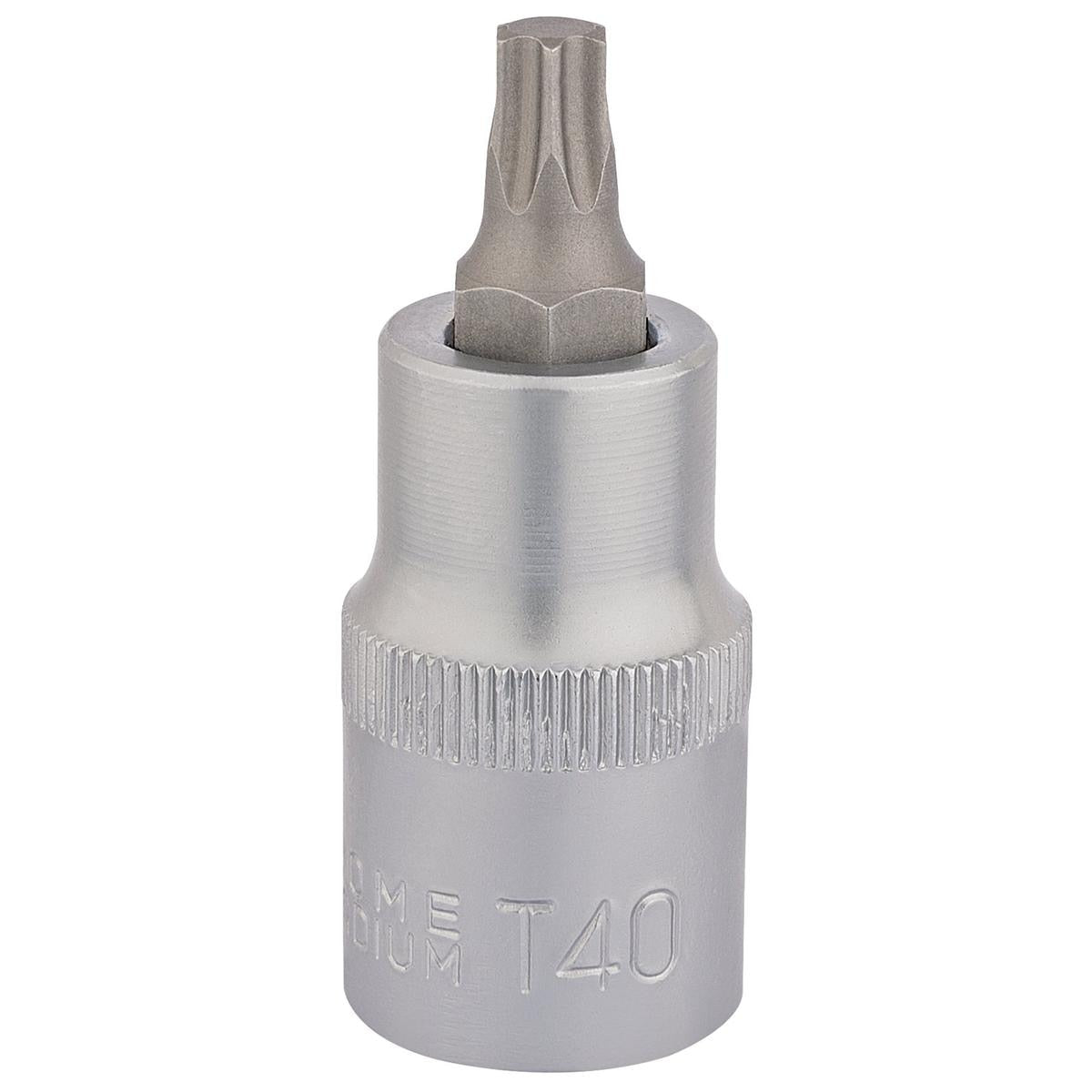 Draper TX-STAR Socket Bit, 1/2" Sq. Dr., T40 x 55mm - Image 1