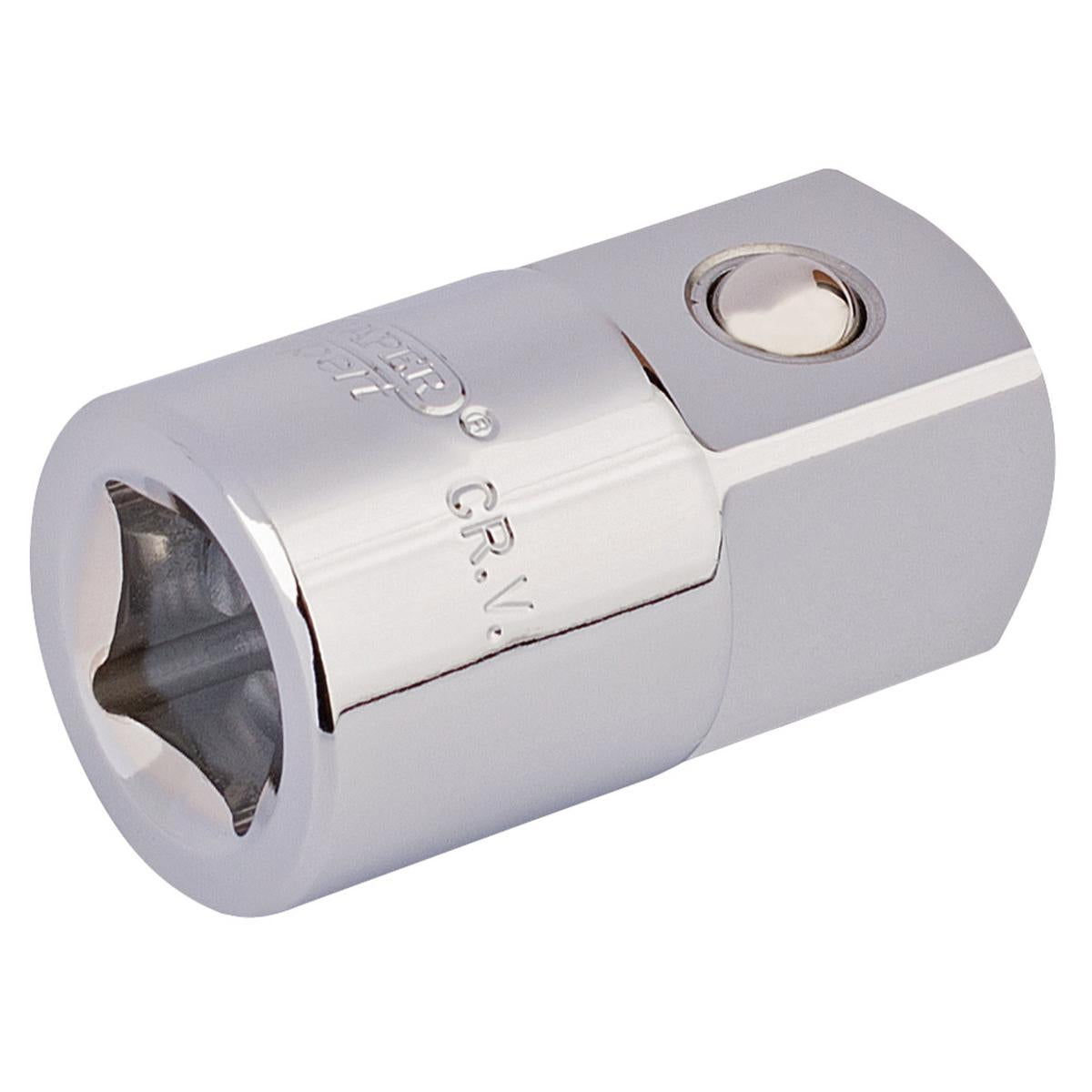 Draper Socket Converter, 1/2"(F) x 3/4"(M) - Image 1