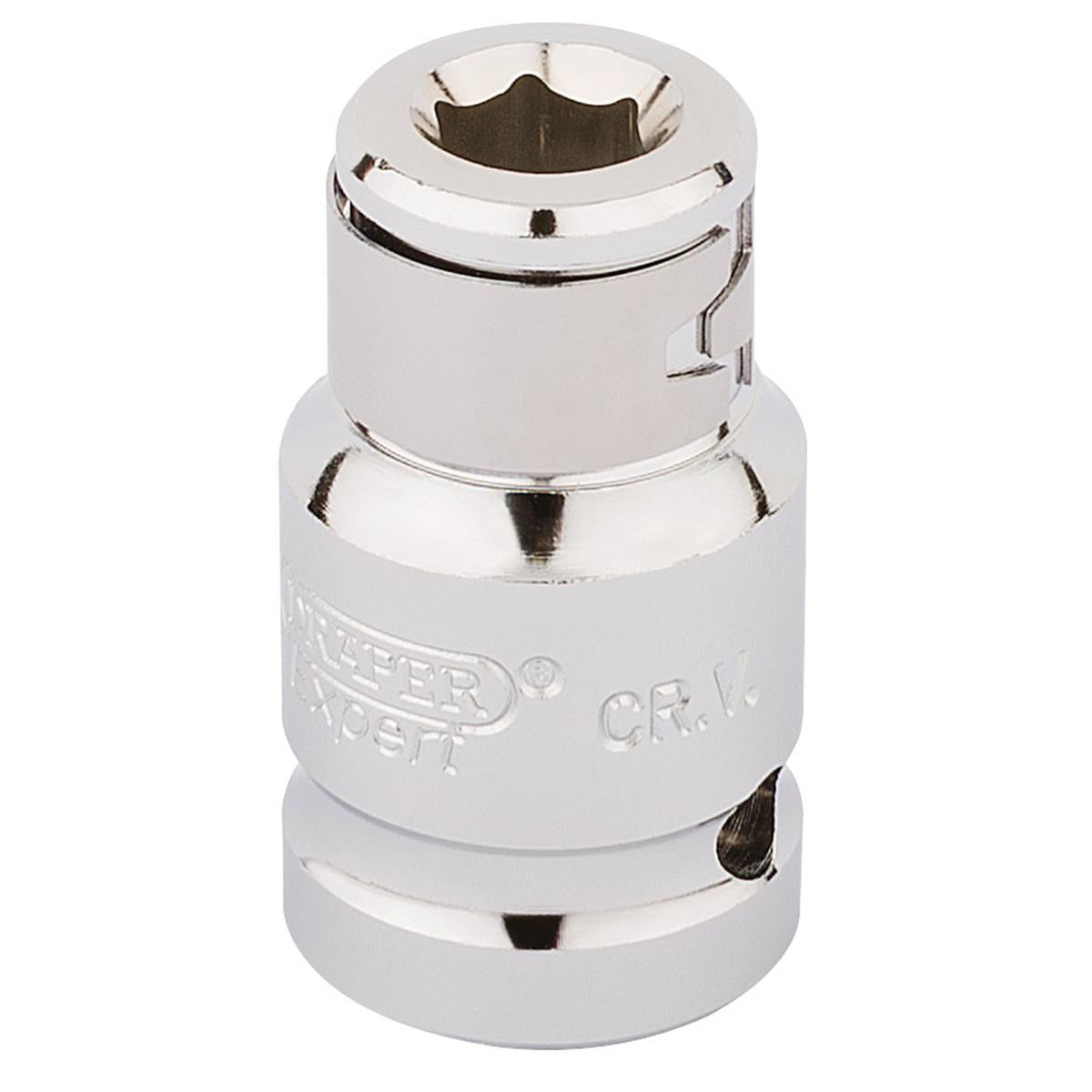 Draper Screwdriver Bit Holding Socket, 1/2" Sq. Dr. x 5/16" Hexagon - Image 1
