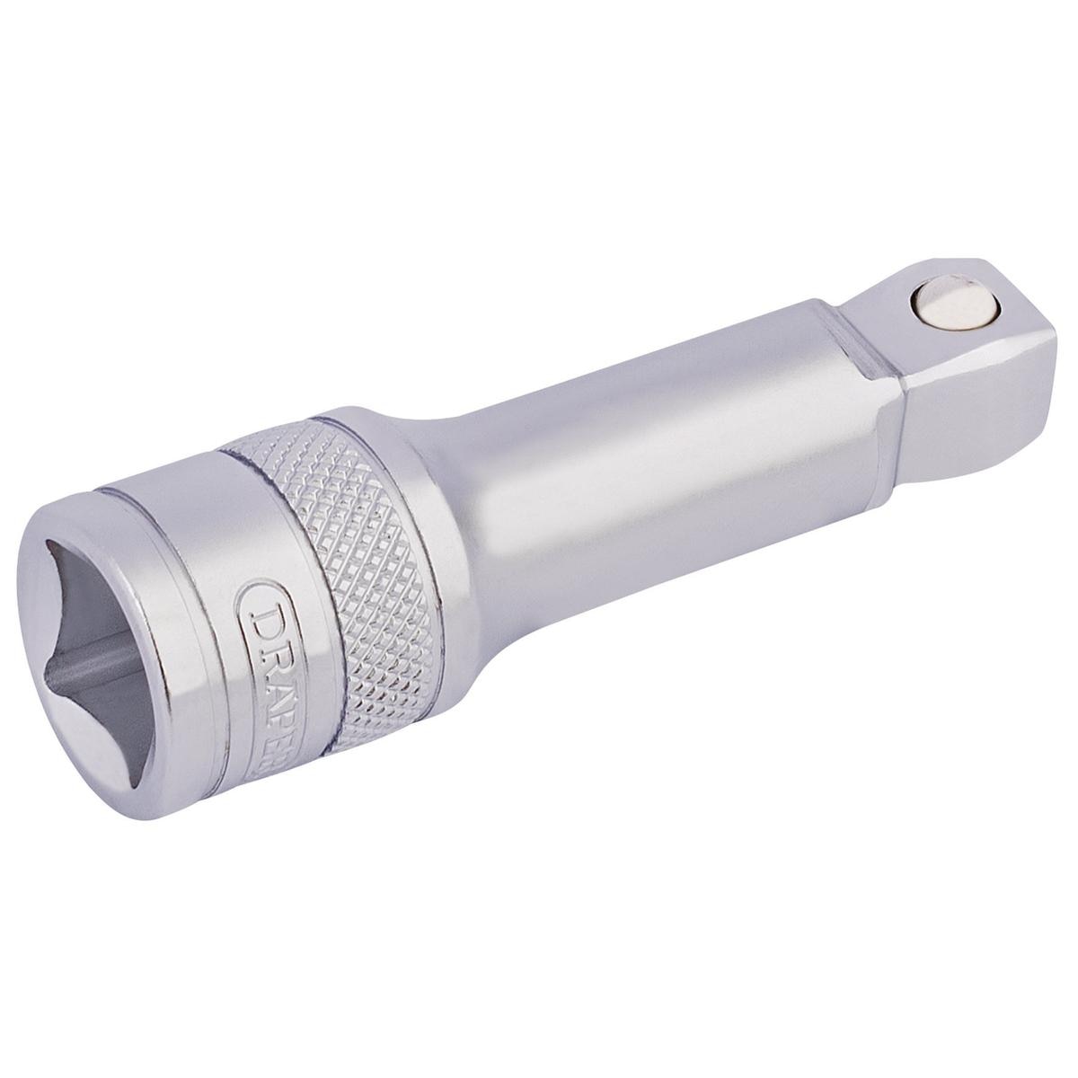 Draper Satin Chrome Wobble Extension Bar, 1/2" Sq. Dr., 75mm - Image 1