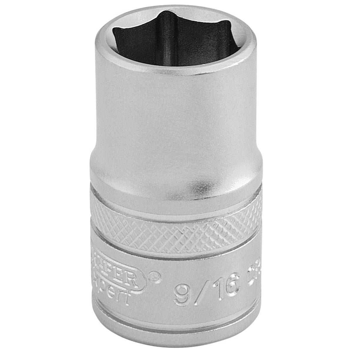 Draper 6 Point Imperial Socket, 1/2" Sq. Dr., 9/16" - Image 1