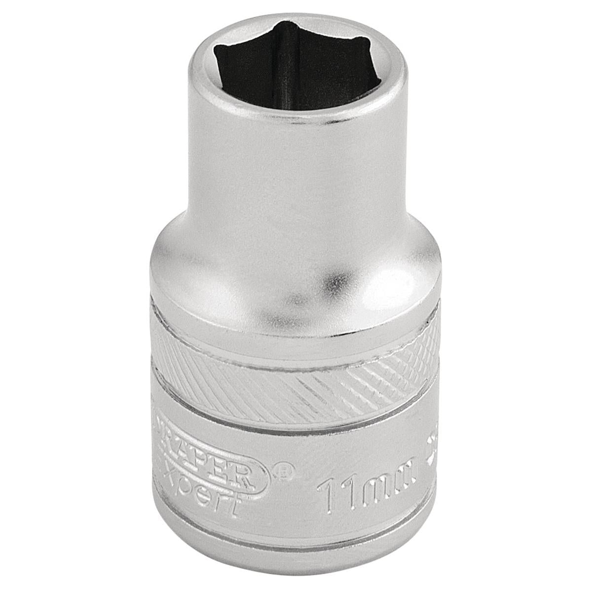 Draper 6 Point Metric Socket, 1/2" Sq. Dr., 11mm - Image 1
