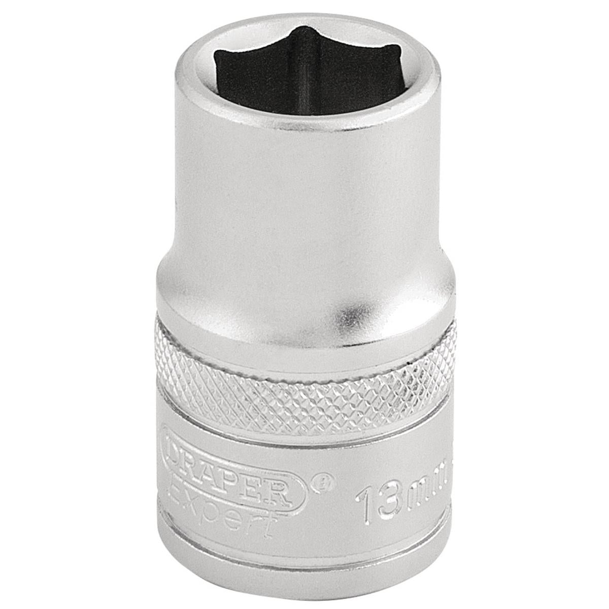 Draper 6 Point Metric Socket, 1/2" Sq. Dr., 13mm - Image 1