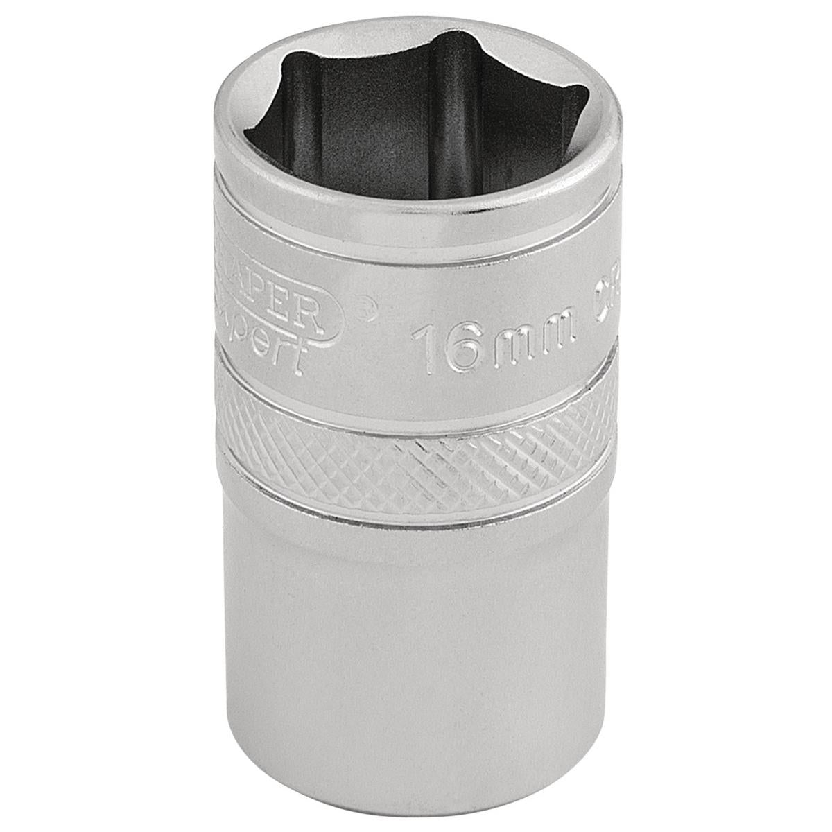 Draper 6 Point Metric Socket, 1/2" Sq. Dr., 16mm - Image 1