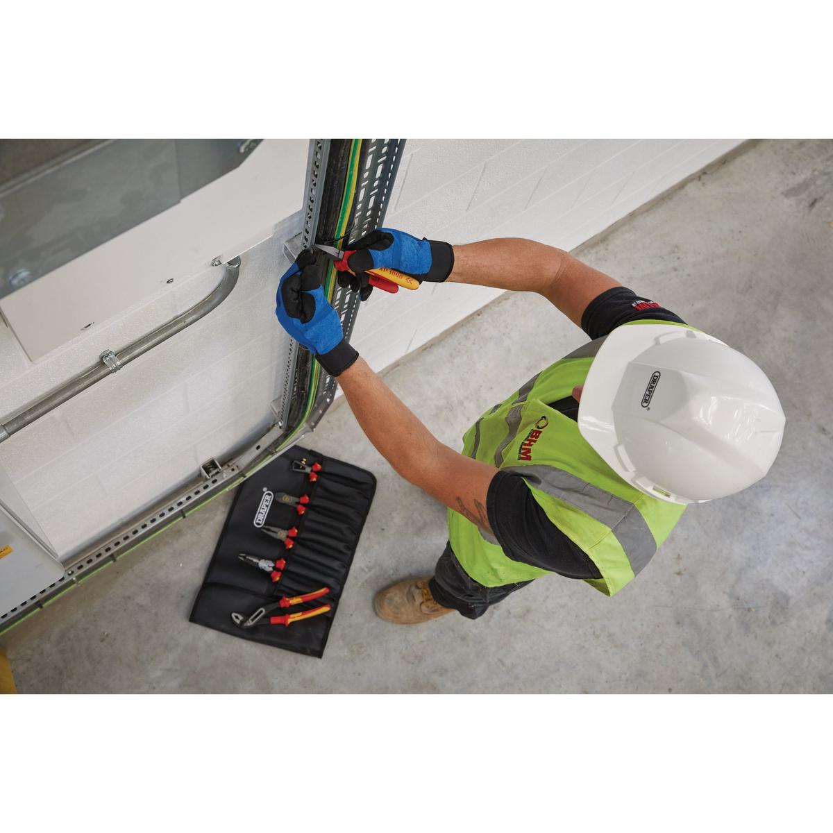 Draper XP1000 VDE Diagonal Side Cutter, 180mm - Image 3