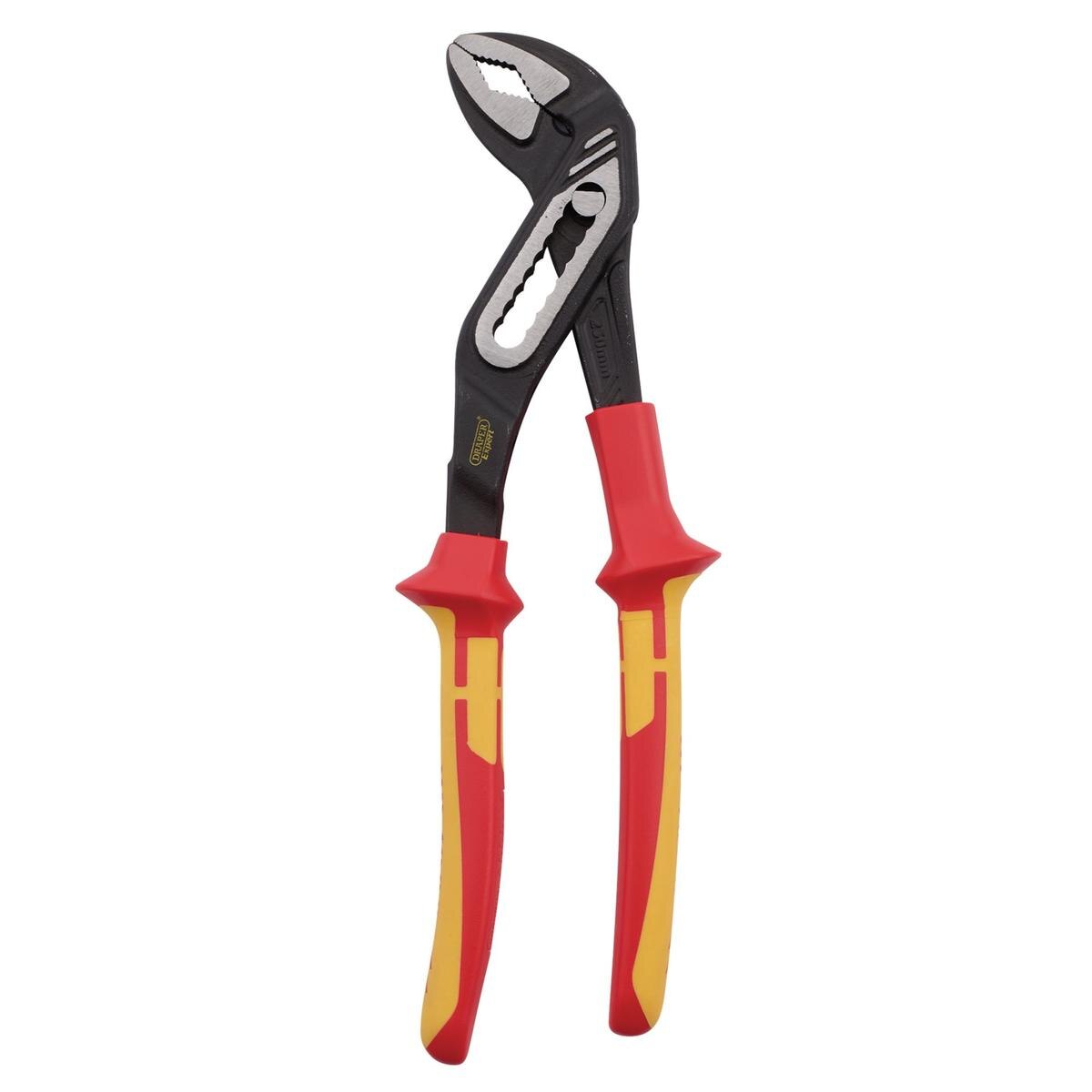 Draper XP1000 VDE Water Pump Pliers, 250mm - Image 2