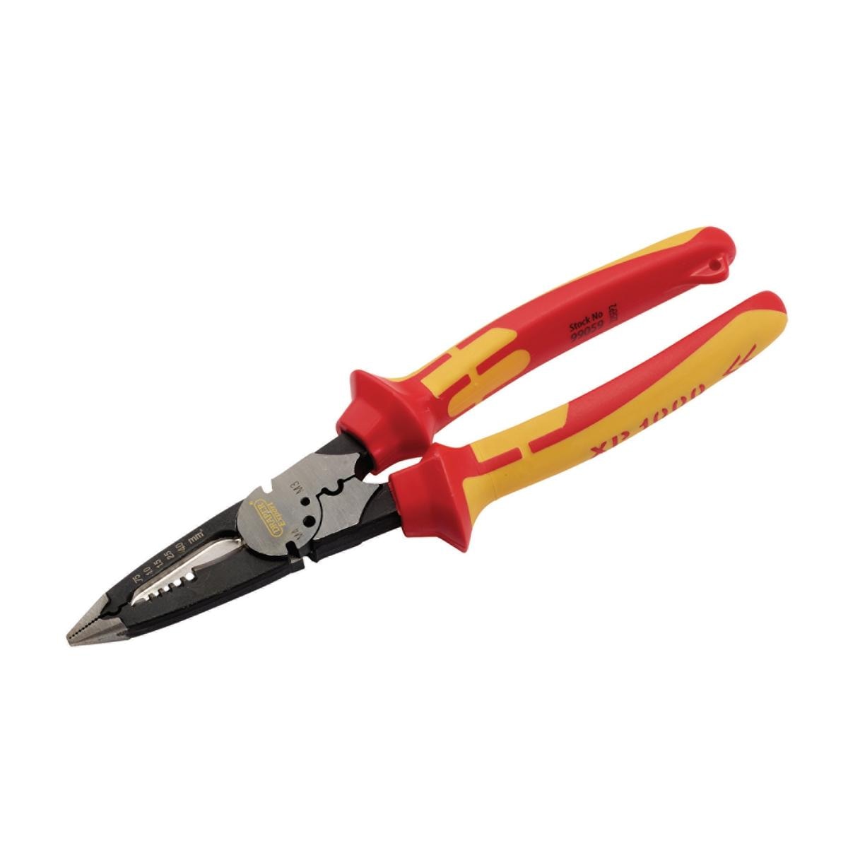Draper XP1000 VDE Multi-Purpose Pliers, 225mm, Tethered - Image 1
