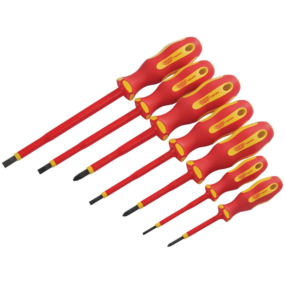 Draper XP1000 VDE Screwdriver Set (7 Piece) - Image 3