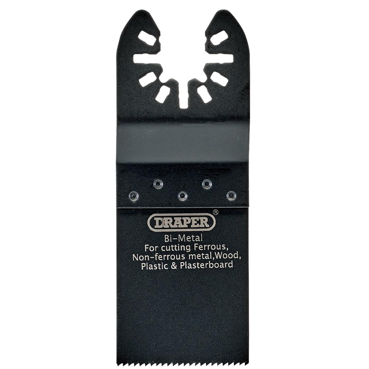 Draper Oscillating Multi-Tool Plunge Cutting Blade, 34 x 90mm, 18tpi Bi-metal - Image 1