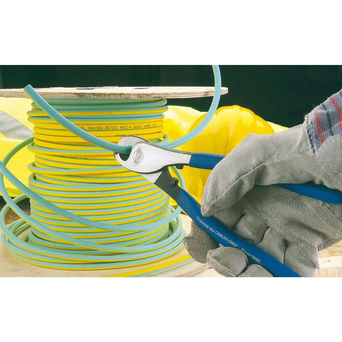 Draper Copper or Aluminium Cable Shears, 210mm - Image 3