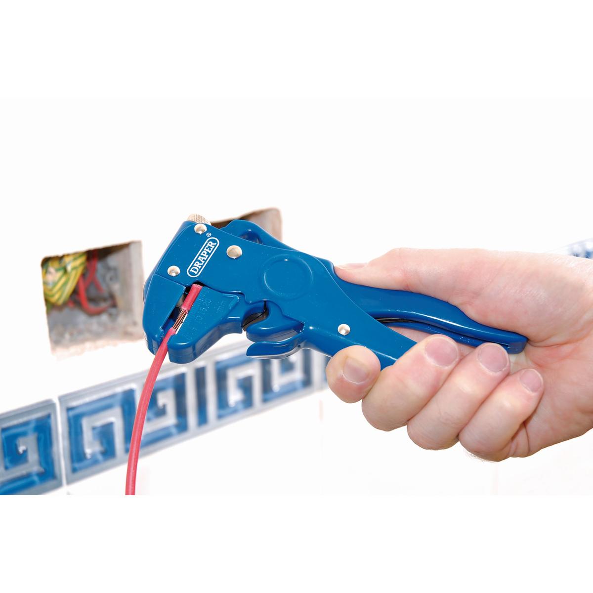 Draper Automatic Wire Stripper, 175mm - Image 3