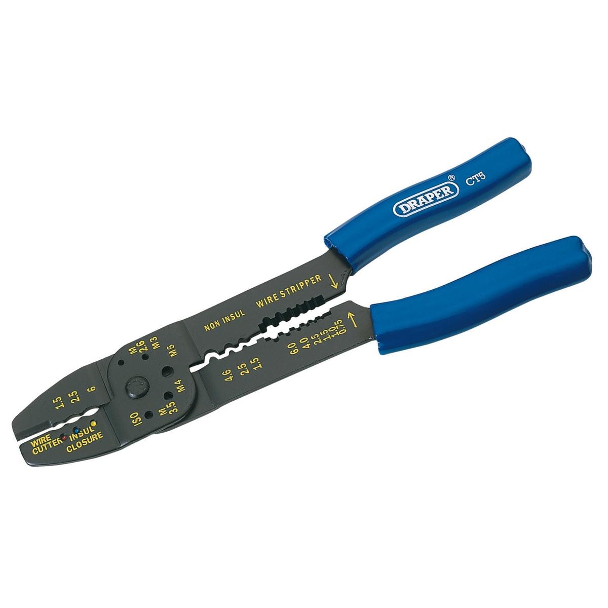 Draper 5 Way Crimping Tool, 240mm - Image 1